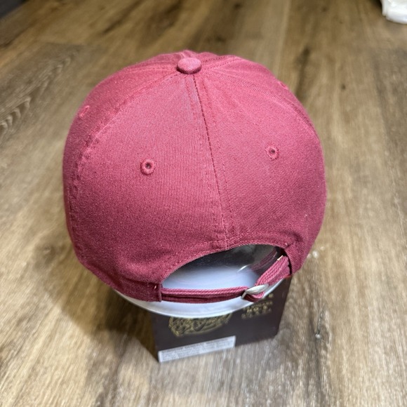 The‎ Zombies Band Hat Baseball Cap Burgundy Maroon Orange UK Punk Rock Psych Pop - Picture 4 of 6